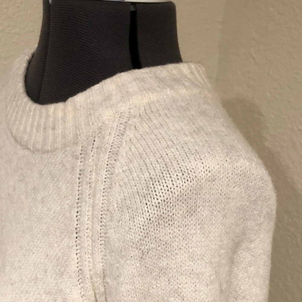 Old Navy Cozy Sosoft Crewneck Women's Sweater in Cream - Picture 6 of 13